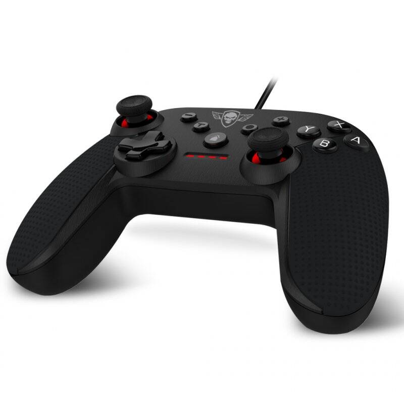 Spirit of Gamer SOG-BTGPS accessoire de jeux vidéo Noir Bluetooth/USB Manette de jeu Analogique/Numérique Nintendo Swi