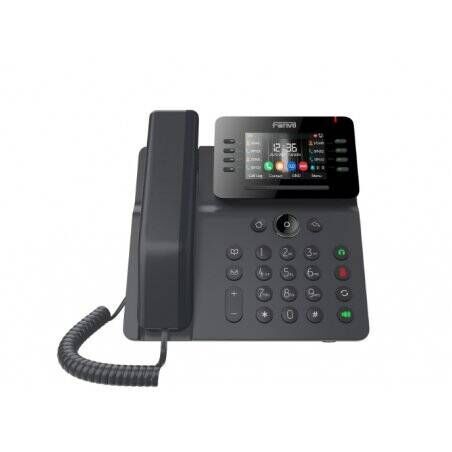 STOCK2 - Fanvil V64 téléphone fixe Noir 12 lignes LCD Wifi