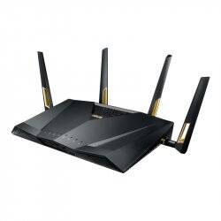ASUS RT-AX88U wireless router Gigabit Ethernet Dual-band (2.4 GHz / 5 GHz) Black