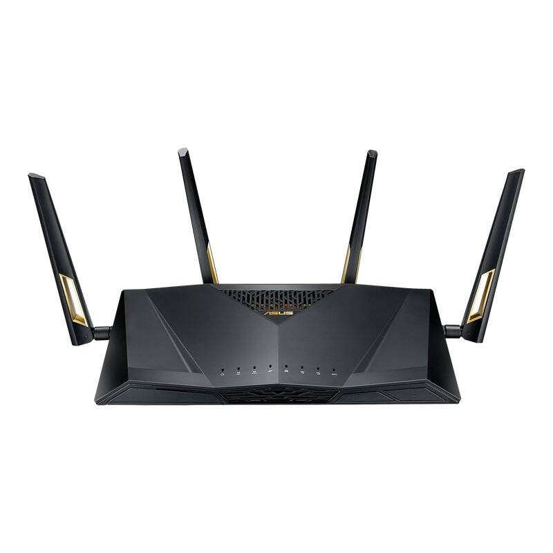 ASUS RT-AX88U wireless router Gigabit Ethernet Dual-band (2.4 GHz / 5 GHz) Black