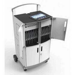 Compulocks CartiPad Duo Tablet/Laptop Charging Rolling Cart 32 Devices EU Power Plug