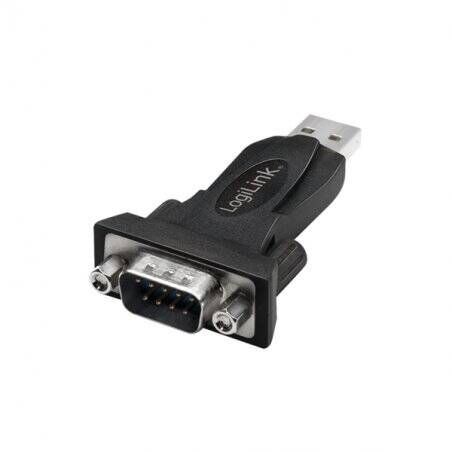 LogiLink AU0002F carte et adaptateur d'interfaces RS-232, USB 2.0