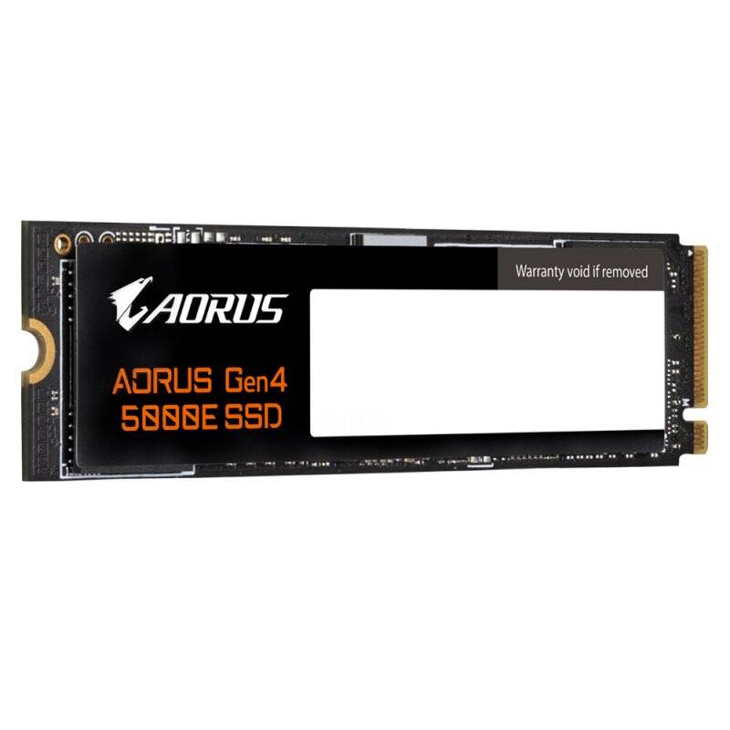 Gigabyte AORUS Gen4 5000E SSD 500GB M.2 500 Go PCI Express 4.0 3D TLC NAND NVMe
