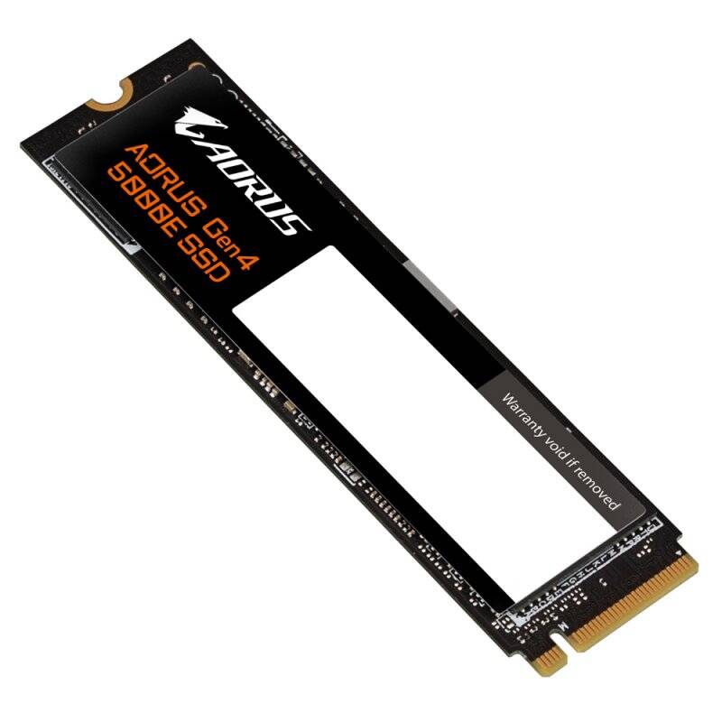 Gigabyte AORUS Gen4 5000E SSD 500GB M.2 PCI Express 4.0 3D TLC NAND NVMe