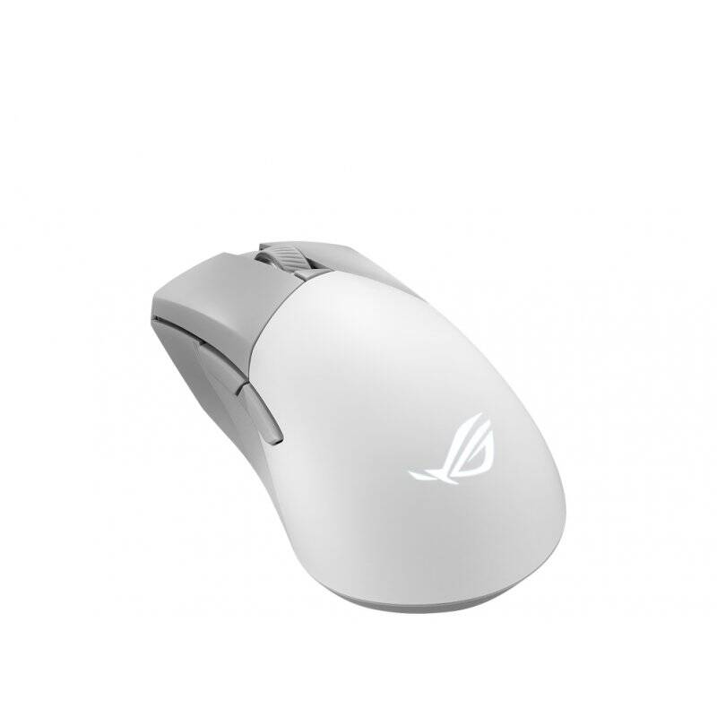 ASUS ROG Gladius III Wireless Aimpoint White mouse Right-hand RF Wireless + Bluetooth + USB Type-A Optical 36000 DPI