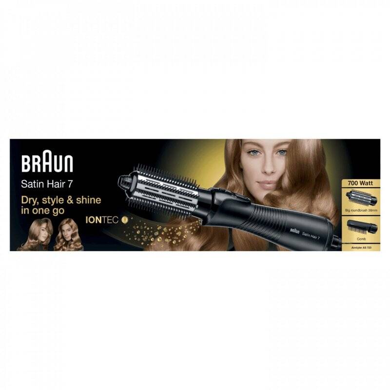 Brau Satin Hair 7 AS 720  Big Brush and Comb