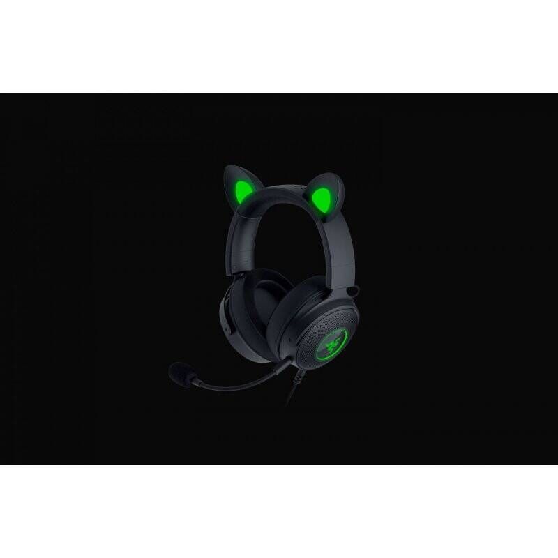 Razer Kraken Kitty V2 Pro Casque Avec fil Arceau Jouer USB Type-A Noir