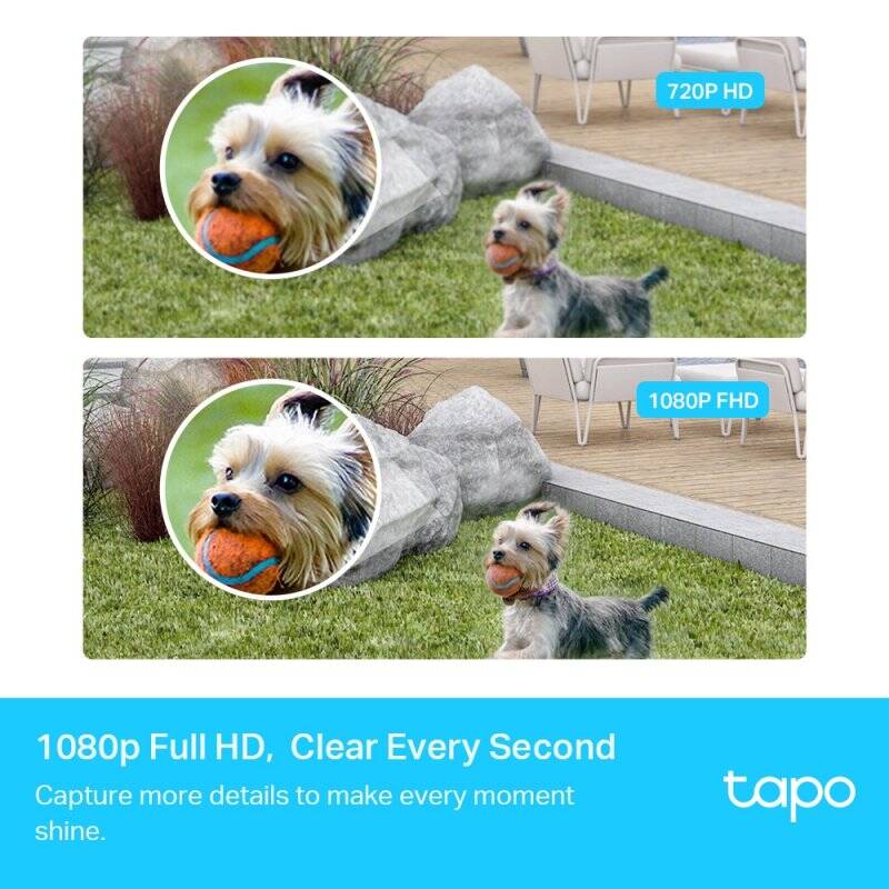 TP-Link Tapo Smart Wire-Free Security Camera System, 2-Camera System