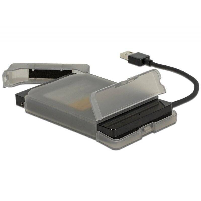 DeLOCK Konv. USB3-SATA 6Gb/s+2,5" Hülle  62742