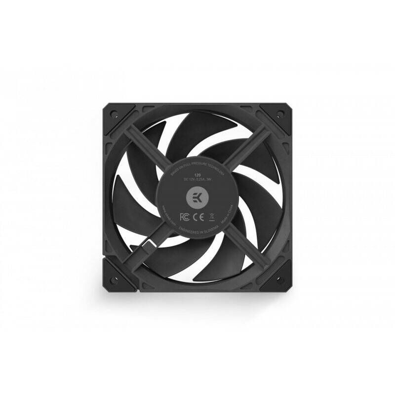 EK Water Blocks Loop Fan FPT 120 Boitier PC Ventilateur 12 cm Noir 1 pièce(s)