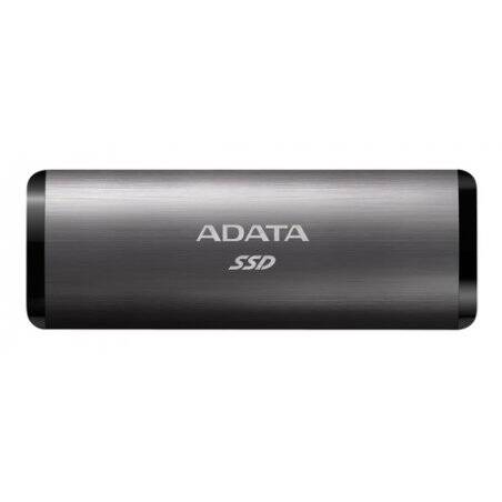 ADATA SSD  512GB External SE760  gy U3.1  USB 3.2 Gen 2 Typ-C Titan-Gray