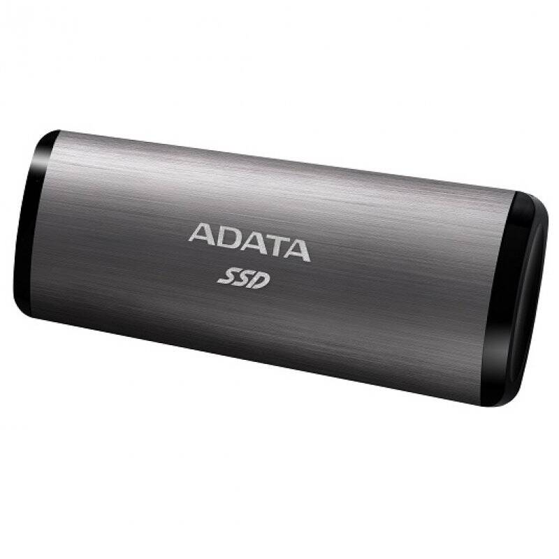 ADATA SSD  1.0TB External SE760  gy U3.1  USB 3.2 Gen 2 Typ-C Titan-Gray