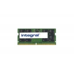 Integral 16GB LAPTOP RAM MODULE DDR5 4800MHZ PC5-38400 UNBUFFERED NON-ECC 1.1V 2GX8 CL40 module de mémoire 16 Go 1 x 16