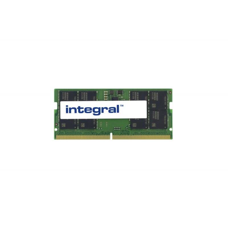 Integral 16GB LAPTOP RAM MODULE DDR5 4800MHZ PC5-38400 UNBUFFERED NON-ECC 1.1V 2GX8 CL40 module de mémoire 16 Go 1 x 16