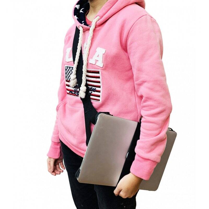 HARNESS KIT WITH STRAP SUPPORT AND NECK STRAP FOR LAPTOP PC AND