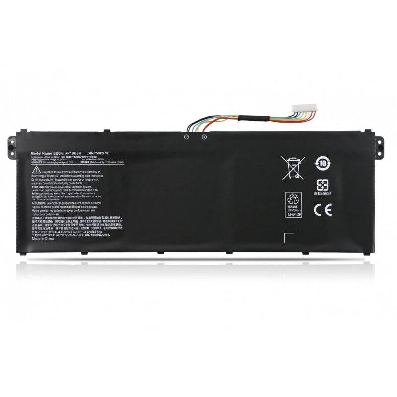 11.25V 4700MAH 42WH LI-POL BATTERY - ACER AP19B8K / KT.0030
