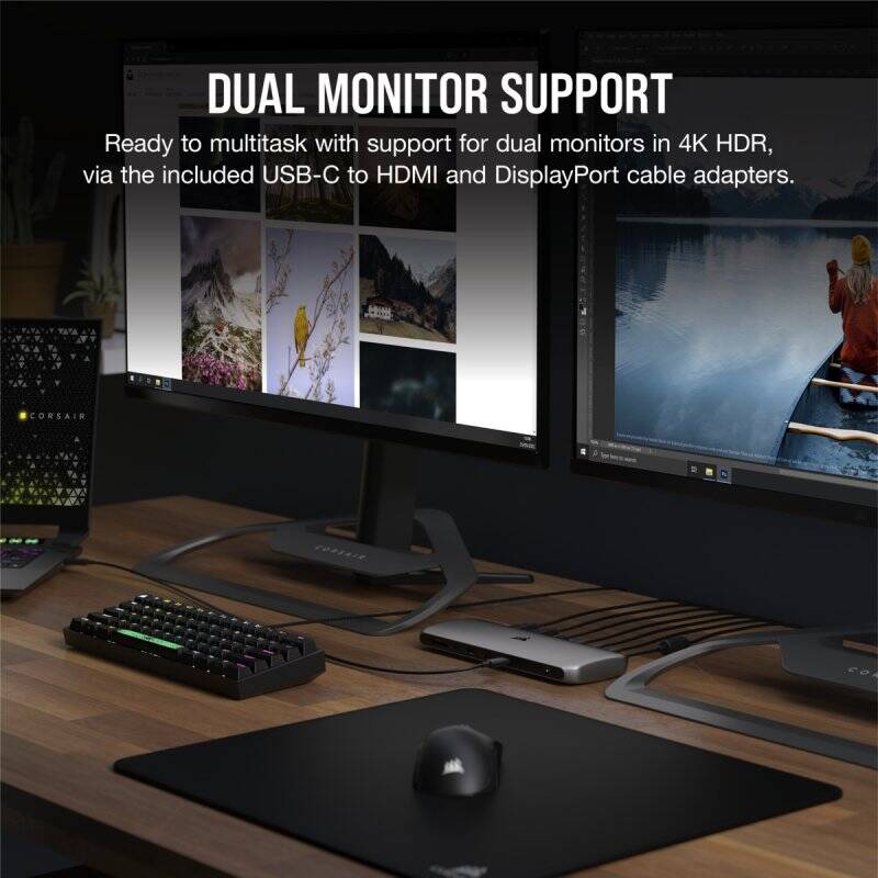 Corsair TBT200 DP     Thunderbolt 4 Dock  CU-9000002-EU