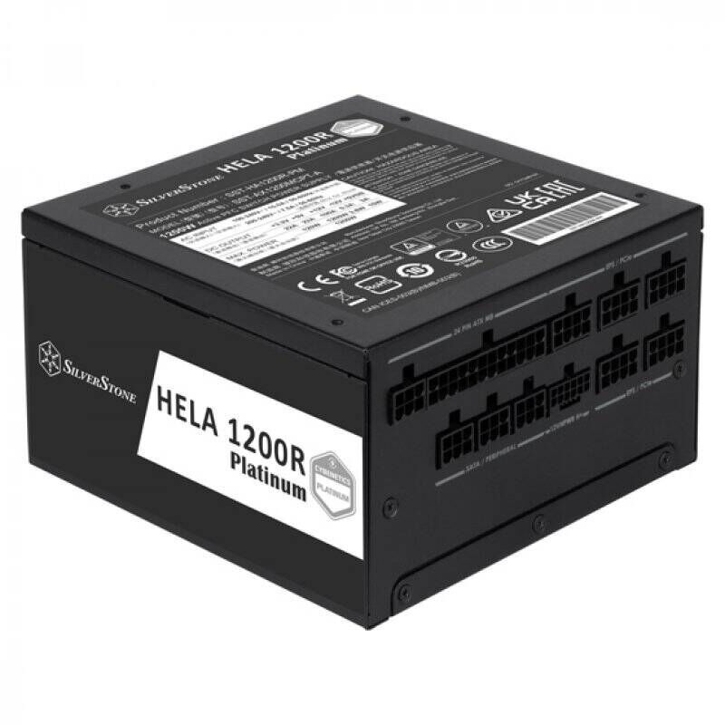 Silverstone HELA 1200R Platinum unité d'alimentation d'énergie 1200 W 20+4 pin ATX ATX Noir