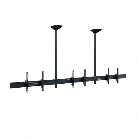 Hagor 3313 support d'écran plat pour bureau 165,1 cm (65") Noir Plafond