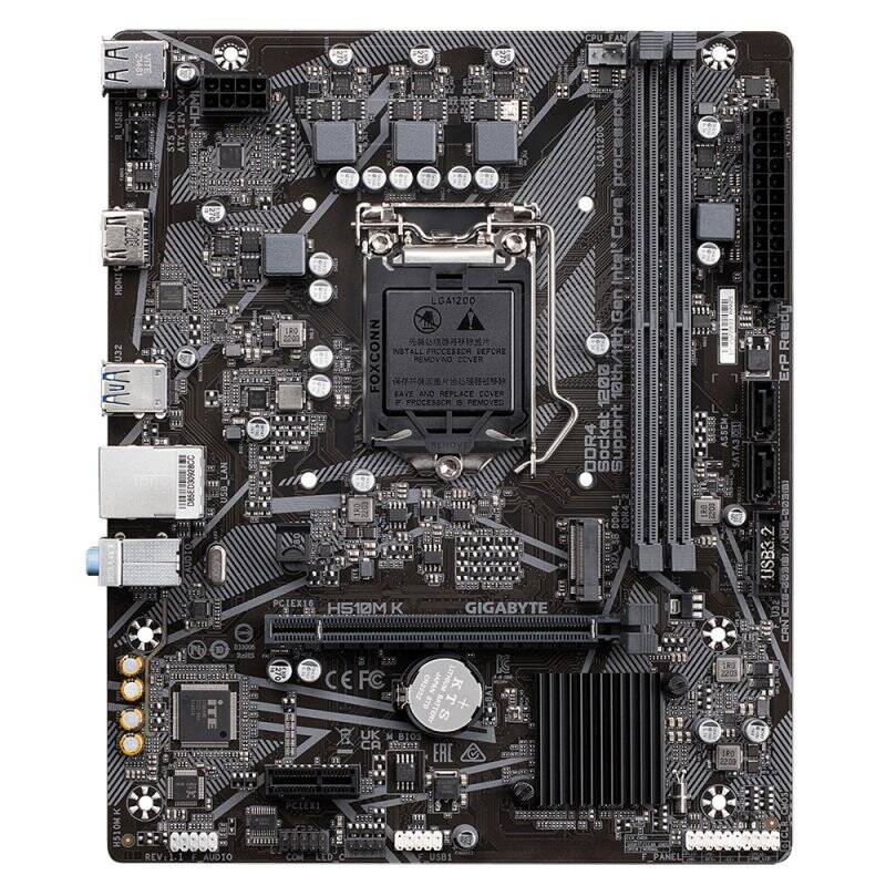 Gigabyte H510M K 1.0 motherboard Intel B560 Express LGA 1200 (Socket H5) micro ATX