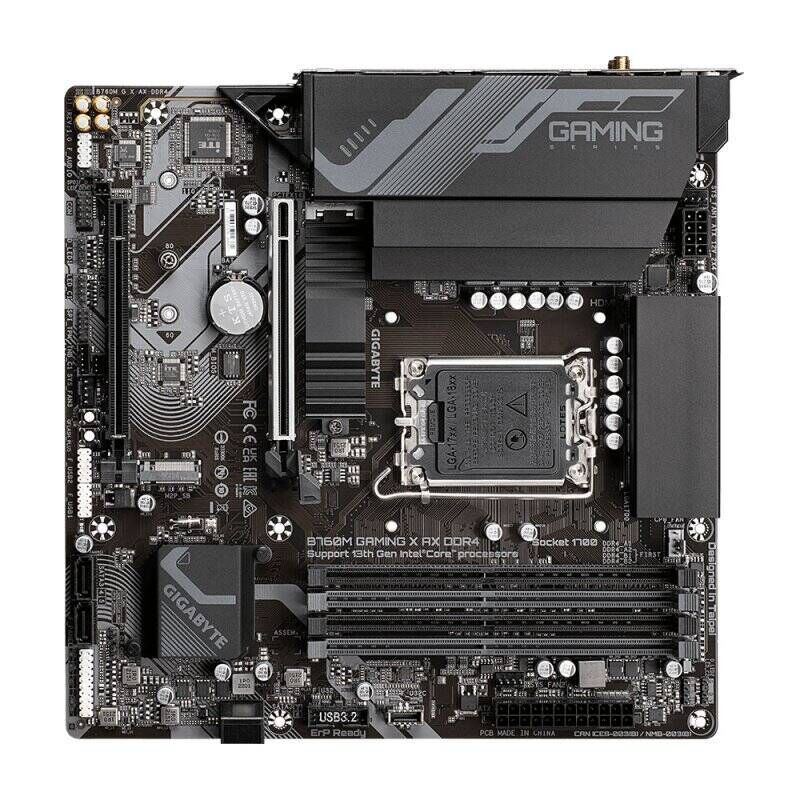 Gigabyte B760M GAMING X AX DDR4 motherboard Intel B760 LGA 1700 micro ATX