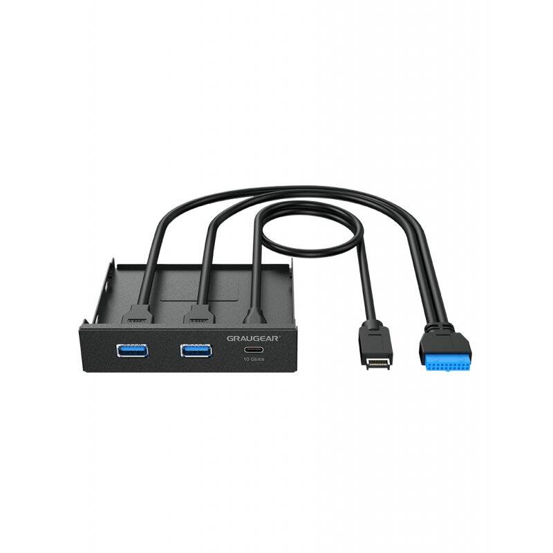 Graugear Multi Frontblende mit USB Hub