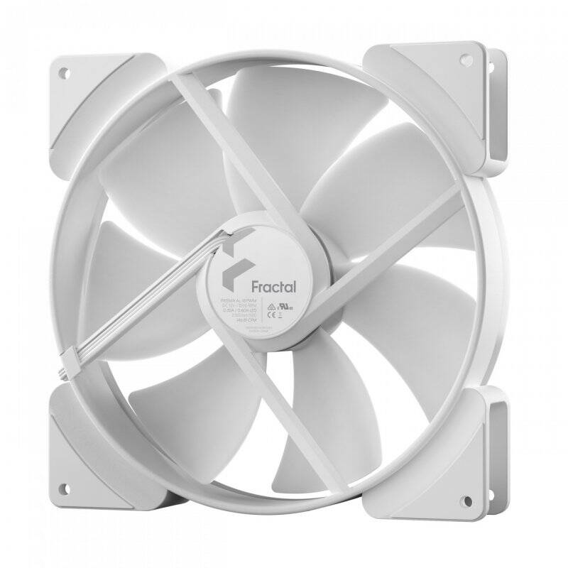 Fractal Design Prisma AL-18 PWM Boitier PC Ventilateur 18 cm Blanc 1 pièce(s)