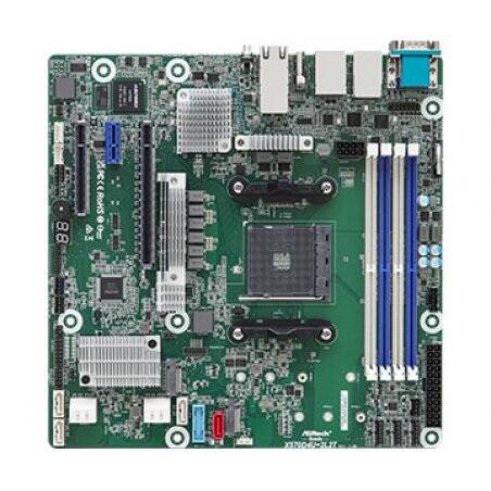 Asrock X570D4U-2L2T/BCM motherboard AMD X570 Socket AM4 micro ATX