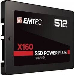 Emtec X160 2.5" 512 Go Série ATA III QLC 3D NAND