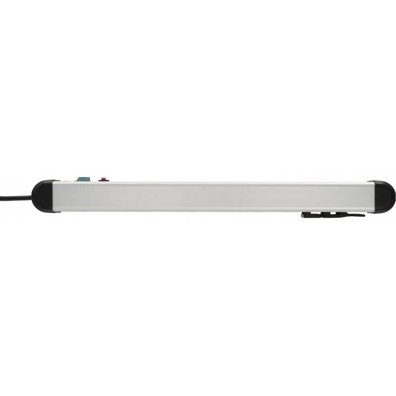 Brennenstuhl 1391010610 power extension 3 m 6 AC outlet(s) Indoor Black, Silver