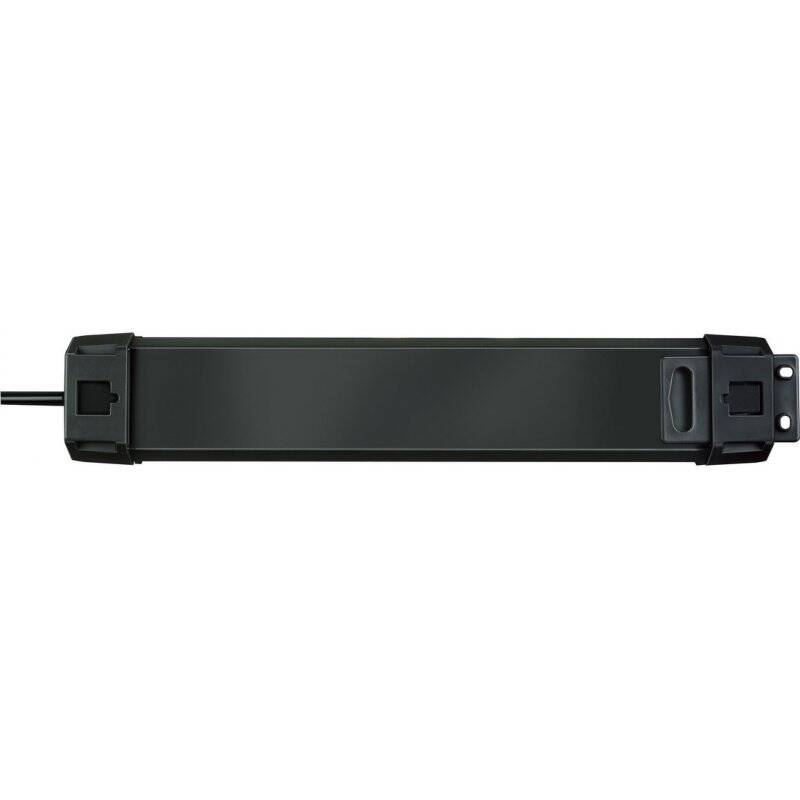Brennenstuhl 1951140300 power extension 1.8 m 4 AC outlet(s) Indoor Black