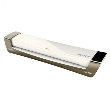 Leitz iLAM Laminator Office A3 Laminoir à chaud 400 mm/min Argent, Blanc