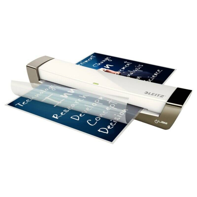 Leitz iLAM Laminator Office A3 Laminoir à chaud 400 mm/min Argent, Blanc