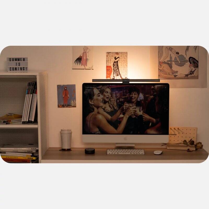 BenQ ScreenBar Halo monitor light Grey 800 lm