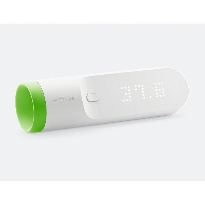 Thermomètre connecté sans contact Withings (Blanc/Vert)