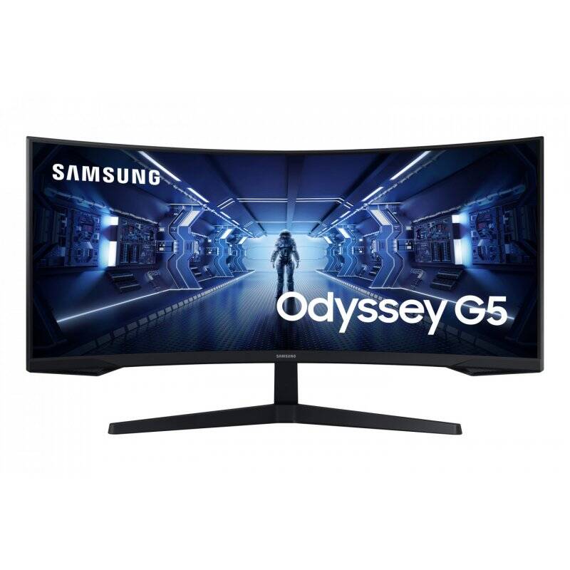 Samsung Odyssey C34G55TWWP écran plat de PC 86,4 cm (34") 3440 x 1440 pixels UltraWide Dual Quad HD LED Noir