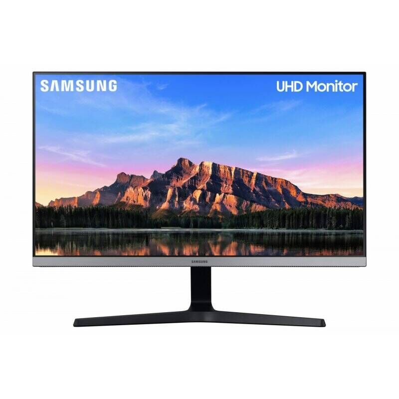 Samsung U28R550UQP computer monitor 71.1 cm (28") 3840 x 2160 pixels 4K Ultra HD LED Grey