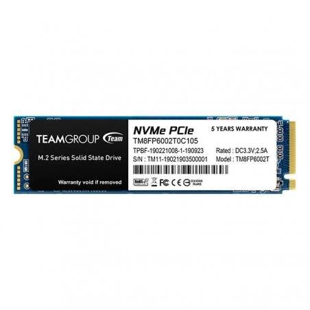 Team Group MP33 M.2 2 To PCI Express 3.0 3D NAND NVMe