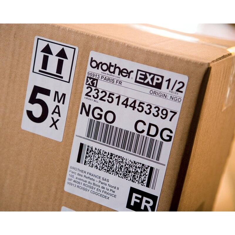 Brother QL-1110NWBC label printer Direct thermal 300 x 300 DPI 110 mm/sec Wired & Wireless DK Wi-Fi Bluetooth