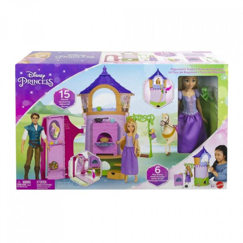 Mattel Disney Princess Rapunzel's Turm  HLW30
