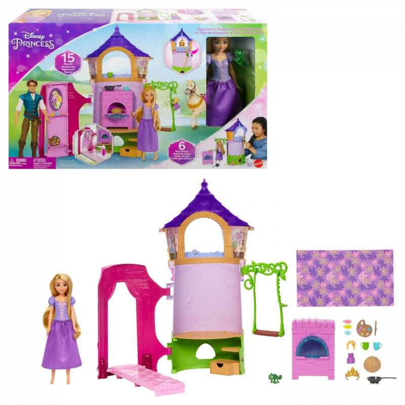 Mattel Disney Princess Rapunzel's Turm  HLW30
