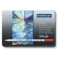 Staedtler - Karat aquarell watercolour pencil, 12 pcs