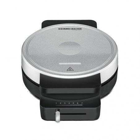 Rommelsbacher WA 850 waffle iron 1 waffle(s) 850 W Black, Silver