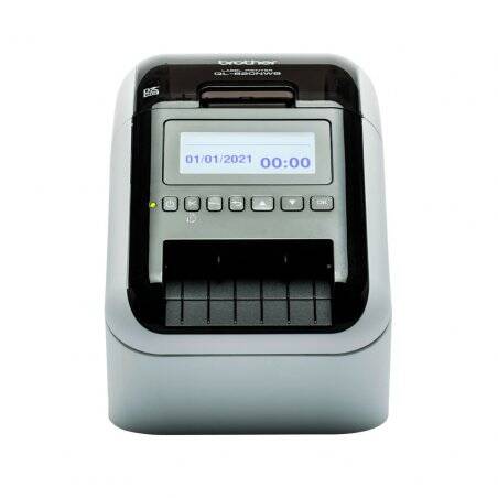 Brother QL-820NWBcVM label printer Direct thermal 300 x 600 DPI 176 mm/sec Wired & Wireless Ethernet LAN DK Wi-Fi Blueto