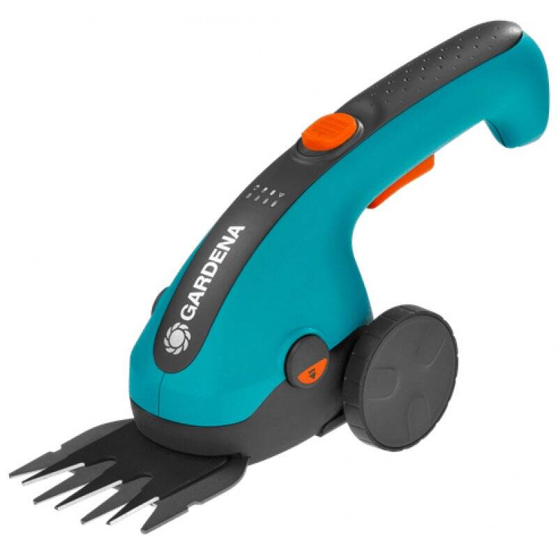 Gardena 9886-20 cordless grass shear 8 cm 3.6 V Lithium-Ion (Li-Ion) Turquoise