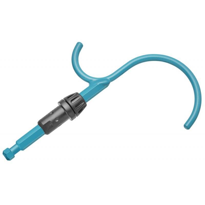 Gardena 17401-20 Axe, poignée et adaptateur d'outil à mains Acier