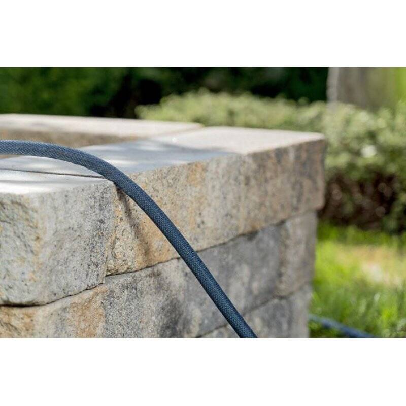 Gardena Liano tuyau d'arrosage 20 m Au-dessus du sol Polyvinyl chloride (PVC), Textile Noir, Gris