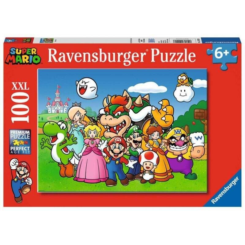 Ravensburger Super Mario Fun 100 Teile XXL Jeu de puzzle 100 pièce(s) Jeu vidéo