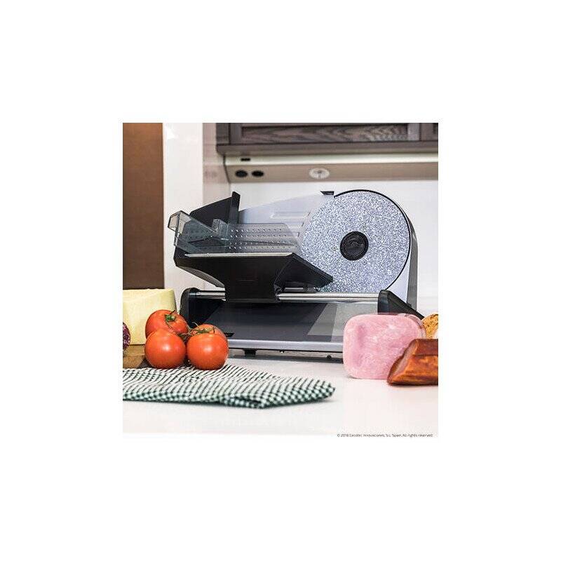 Cecotec Rock’nCut Twin slicer Manual 180 W Black, Stainless steel