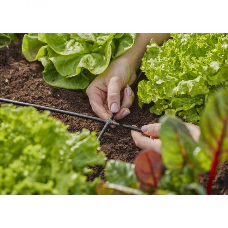 Gardena 13214-20 water hose fitting Hose connector Plastic Black 10 pc(s)